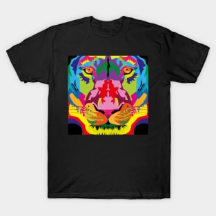 Psychedelic Lion T-Shirt